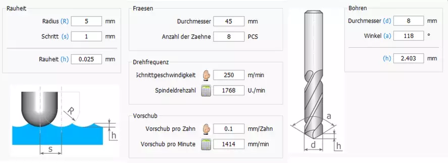 CAM-Programm für Fräsen, Drehen, Bohren Schneiden, Nesting und Gravieren ab 299.-