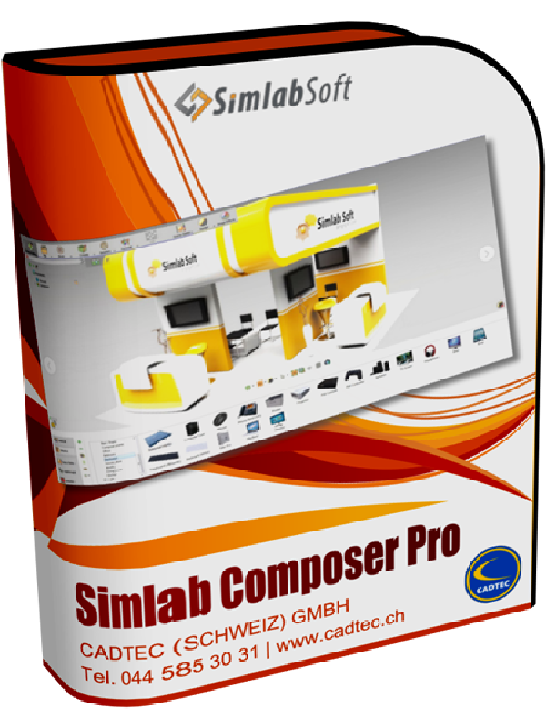 3D Photorendering Simlab Composer für jedes CAD-Programm