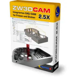 ZW3DCAM 2X Fräsen und Drehen