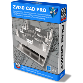 ZW3D CAD Professional inkl. 1 Jahr Softwarewartung
